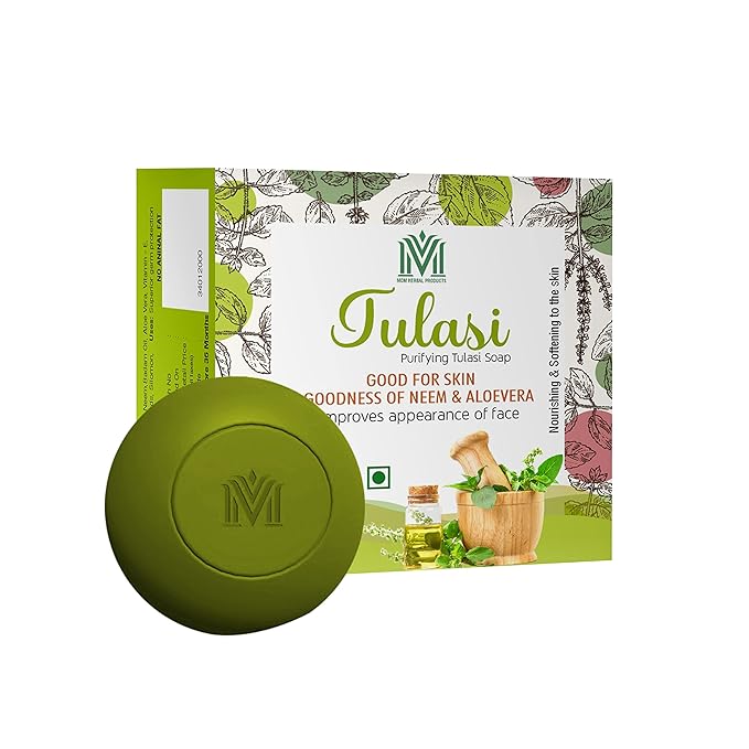 Tulasi Purifying Herbal Soap 100g | Pack of 6