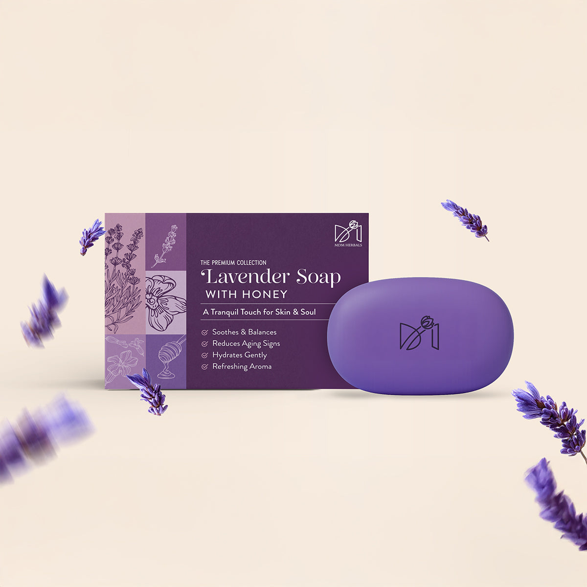 Lavender with Honey Drops | pack of 6