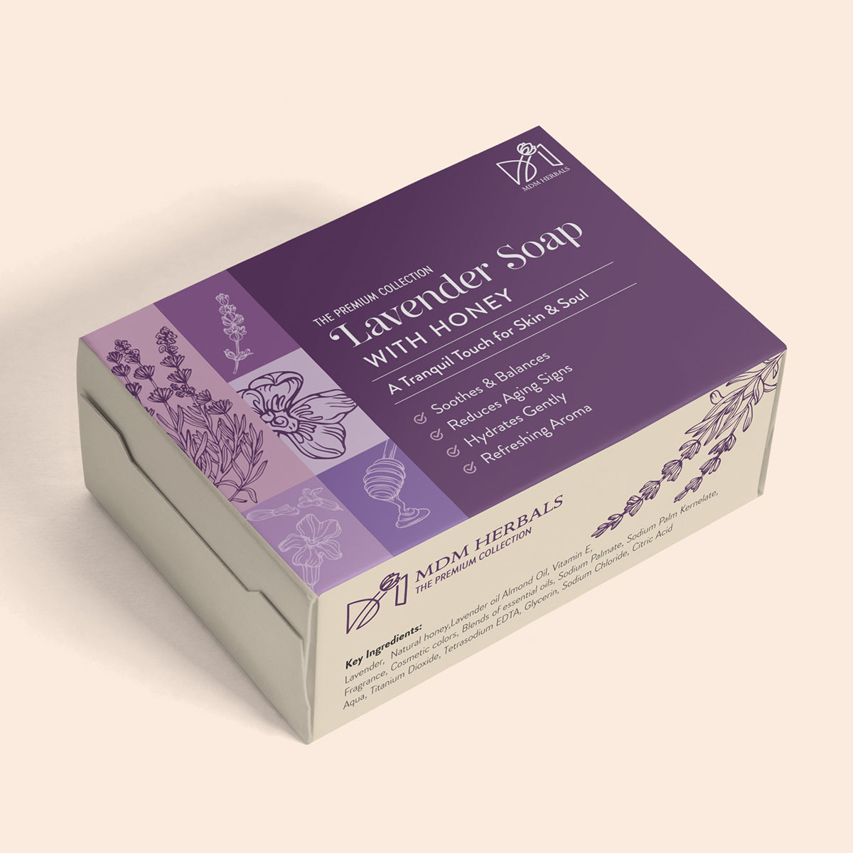 Lavender with Honey Drops | pack of 6