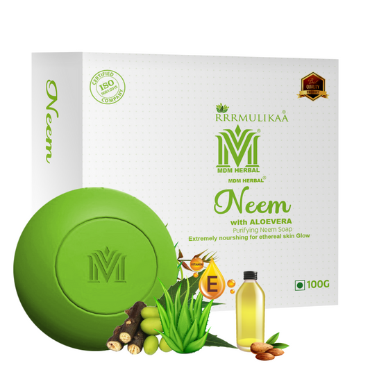 Neem Soap with Aloe vera | Pack of 6