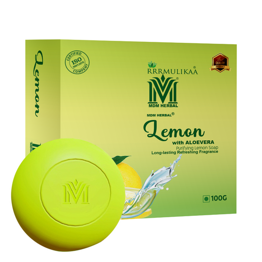Lemon Soap with Aloe vera | Pack of 6