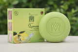 MDM Herbal Lemon with Aloe Vera Soap – 100g x 6 (600g Total) | Refreshing Herbal Soap with Deep Cleansing & Skin Nourishment | Long-Lasting Citrus Freshness