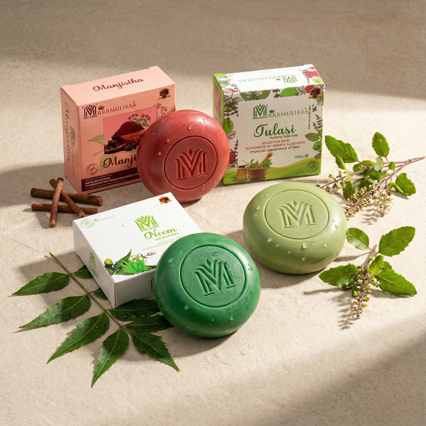 DETOX & ACNE CARE COMBO (6 SOAPS)