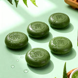 MDM Herbal Tulasi Antiseptic Soap – 75g x 5 (Buy 4 Get 1 Free) | Natural Antibacterial Soap with Neem, Basil & Glycerin