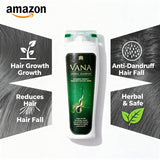 MDM Herbal VANA Shampoo – 300ml | Super Saver Pack | Prevents Dandruff, Treats Scalp Issues, Boosts Hair Growth