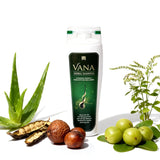 MDM Herbal VANA Ayurvedic Shampoo – 200ml | Natural Anti-Dandruff Shampoo for Hair Fall Control & Scalp Health