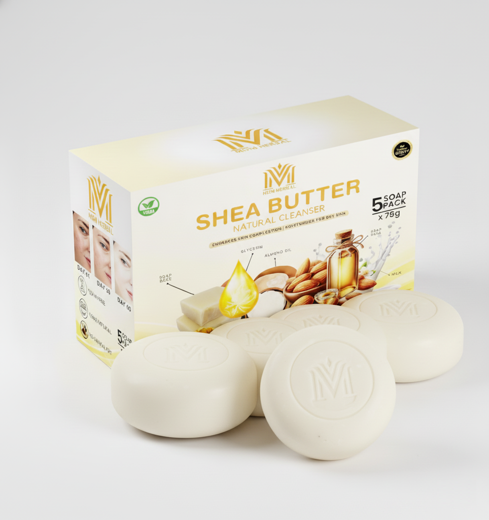 Shea Butter Soap with Milk (Pack of 5)