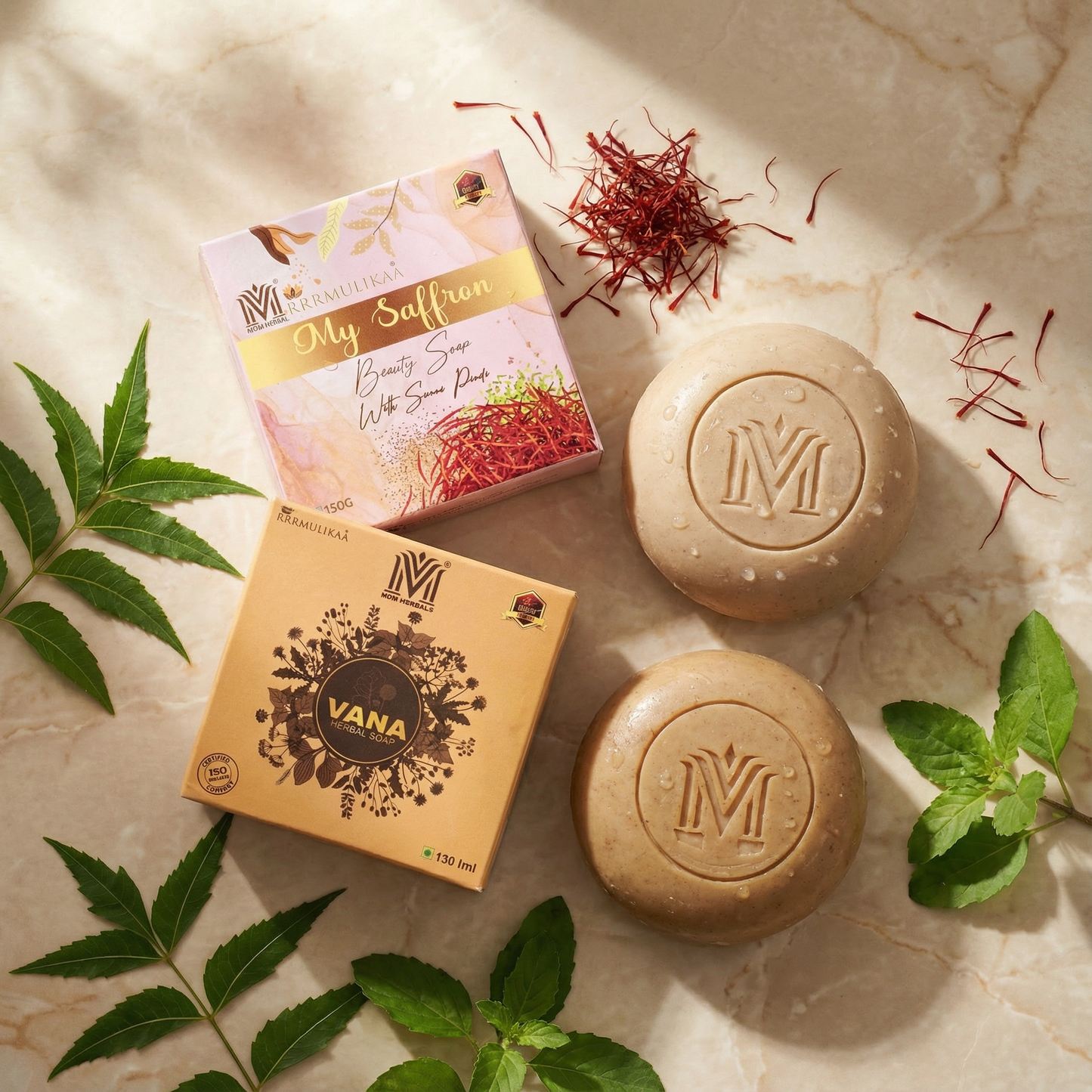 PREMIUM HERBAL DAILY CARE COMBO (6 Soaps)