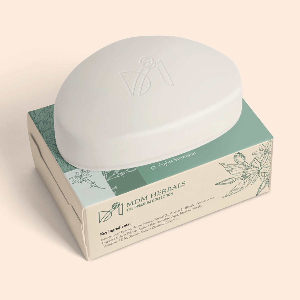 Jasmine Soap with Honey Drops