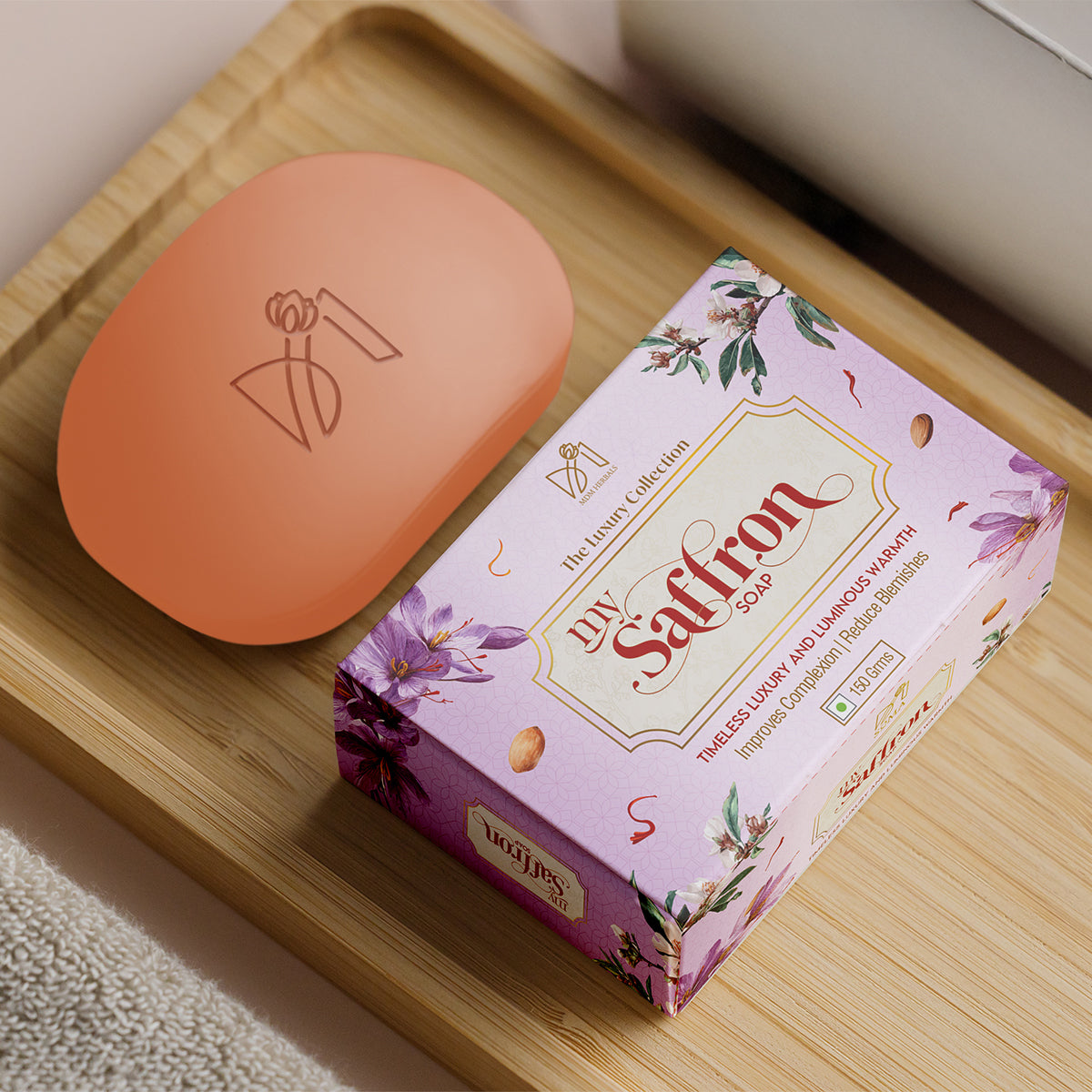 My Saffron Herbal Soap