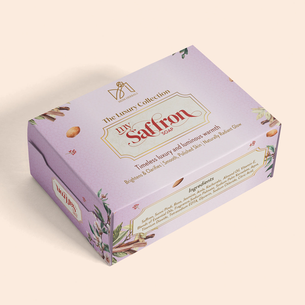 My Saffron Herbal Soap
