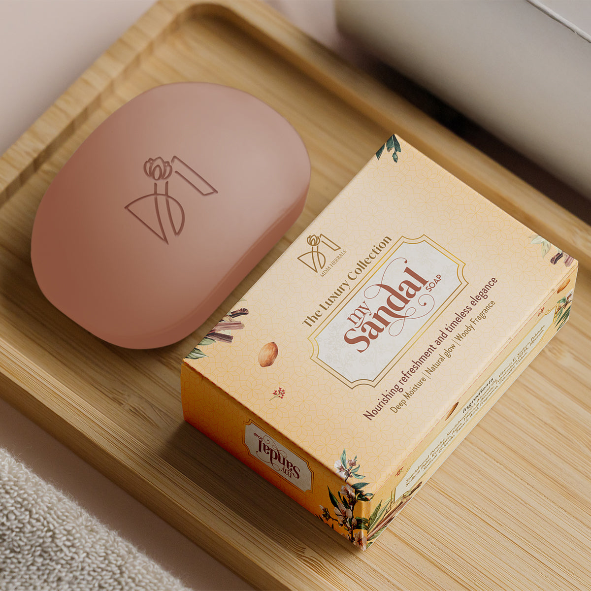 My Sandal Gold Herbal Soap