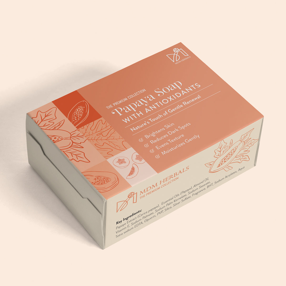 Papaya Soap with Antioxidants