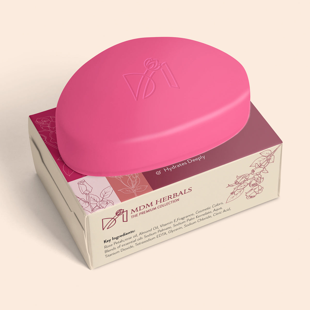 Rose Soap with Vitamin E