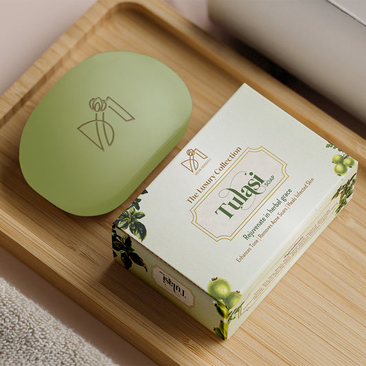 Tulasi Purifying Herbal Soap 100g  | Pack of 6